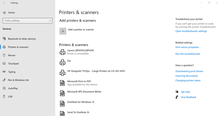Canon Printer Setup